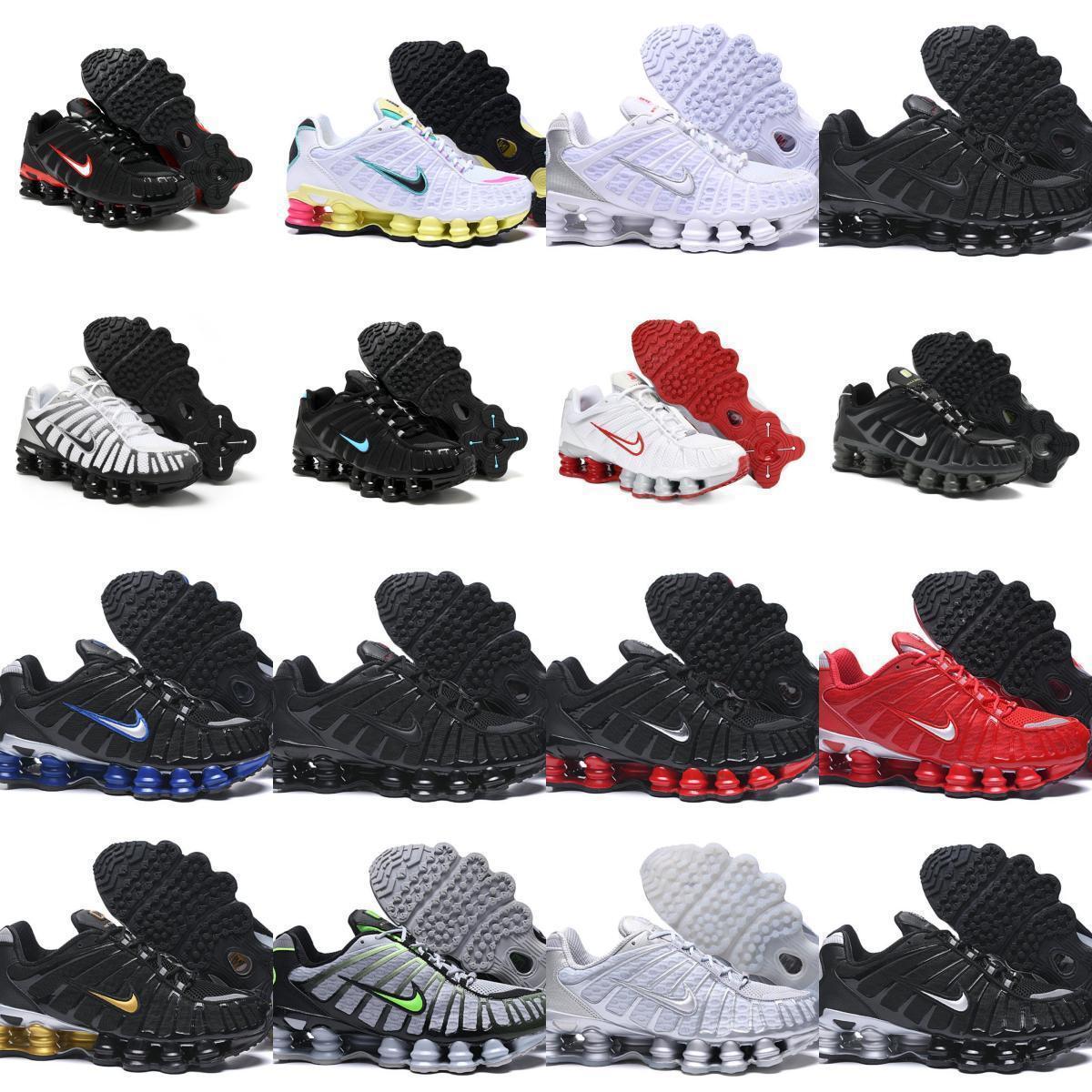 跨境外贸shox气柱鞋TL13柱复古前卫悬架男女增高弹簧鞋运动跑步鞋