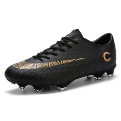 Soccer Shoes Cross-border Low-top Indoor/Outdoor Football Shoes for Men Various Lengths FGTP Cleat Training Sole Football Shoes