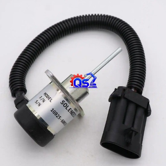 Accesorios eléctricos para maquinaria de construcción   1G925 - 60011 interruptor de apagado de excavadora solenoide de apagado 1503