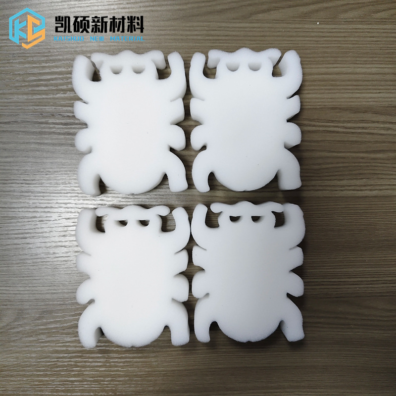 凯硕过滤海绵生产白色蜘蛛吸油海绵浴缸泳池温泉过滤清洁海绵彩色