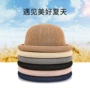 卷边圆顶夏季女士小礼帽