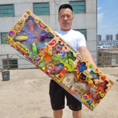 植物大家族公仔植物造型玩偶桌面软弹射击对战游戏儿童玩具礼物摆