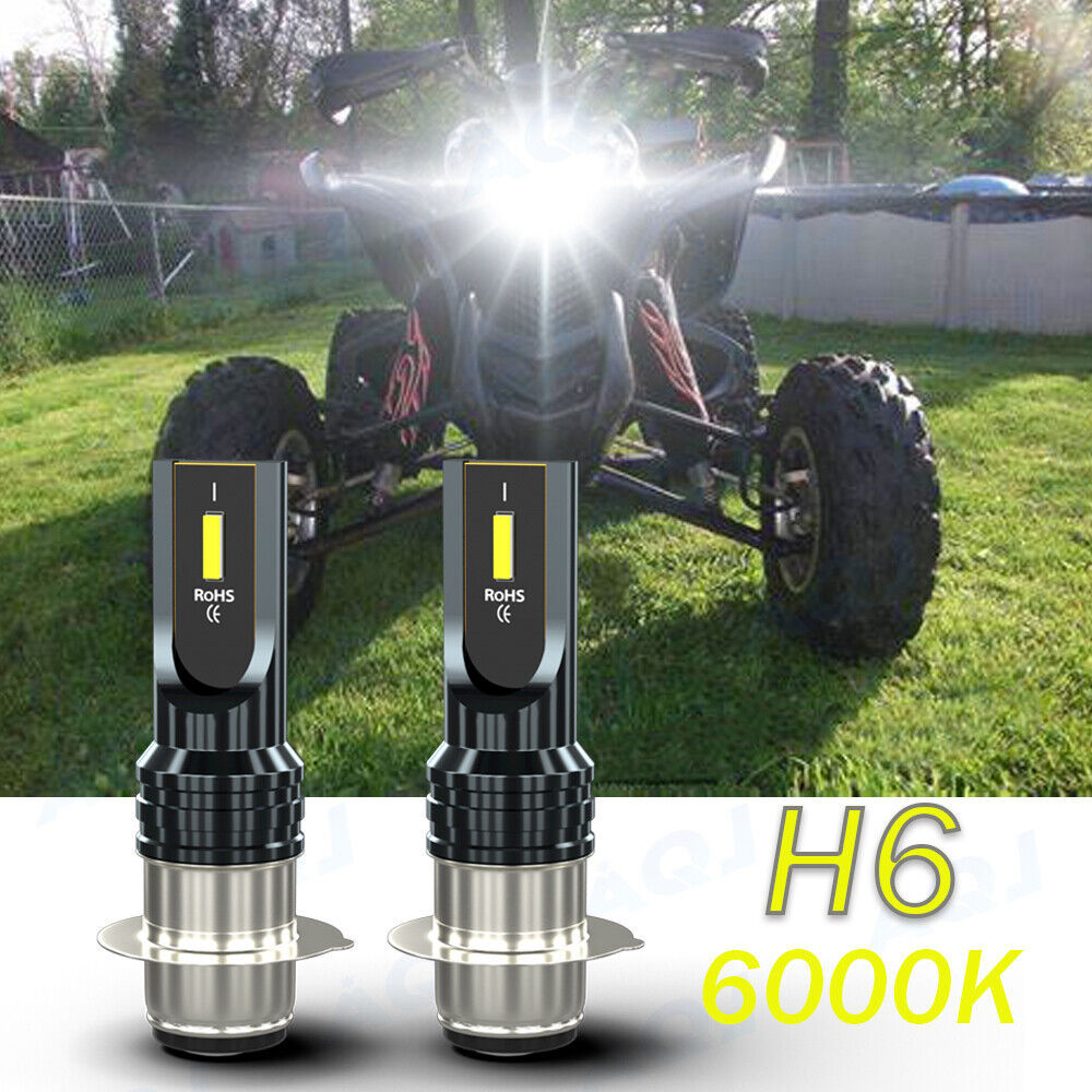 Luz de motocicleta transfronteriza P15D 80W una sola garra H6 luz de motocicleta H6m luz H4