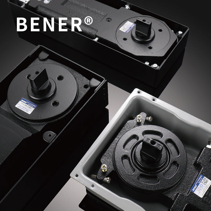 现货批发无框钢化玻璃门地轴木门办公隔断自动关门液压缓冲地弹簧