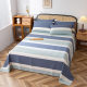 Factory supply non-printed wind cotton old coarse bed sheets spring and summer thickened bed sheets cotton dormitory single double sheets