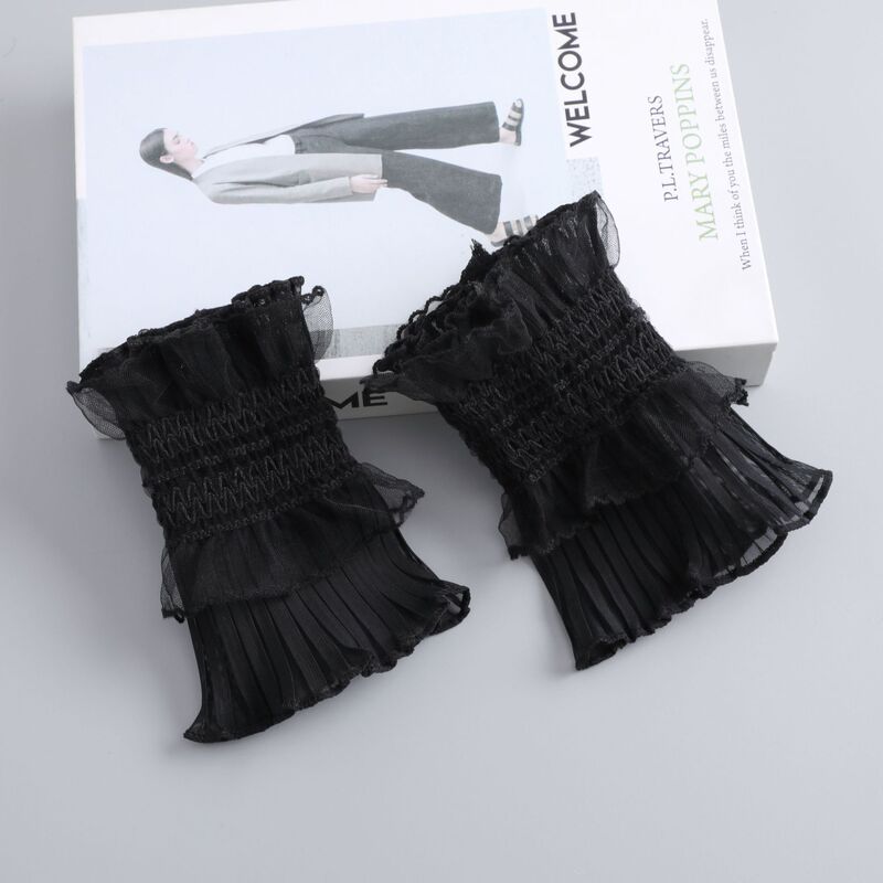Mesh Accessories, Lace, Elegant, Stereo Lace, Decorative Cuffs, Fake Sleeves, Cross-Border Manufacturers Wholesale Mesh Accessories, Lace, Elegant, Stereo Lace, Decorative Cuffs, Fake Sleeves, Cross-Border Manufacturers Wholesale