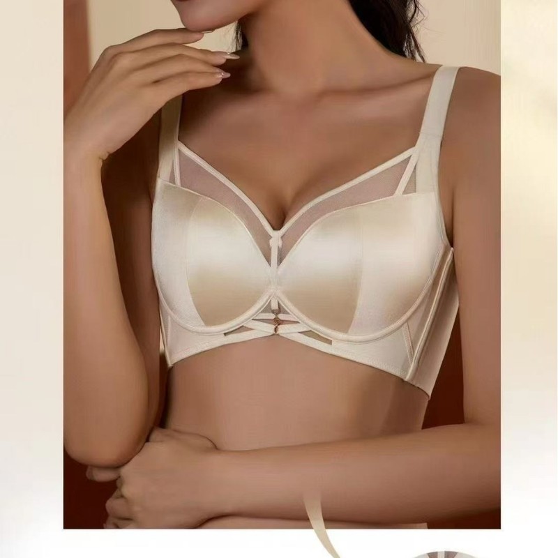 69132内衣女小胸聚拢托玛琳软钢圈芒果杯调整型收副乳文胸罩|undefined