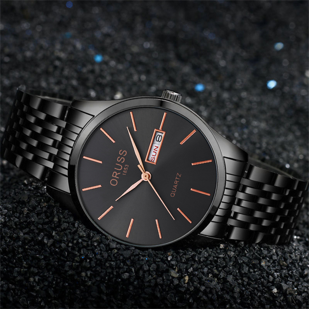 TikTok populäre einfache und elegante Herrenuhr modisch wasserdicht original direkte Lieferung Stahlband Uhr