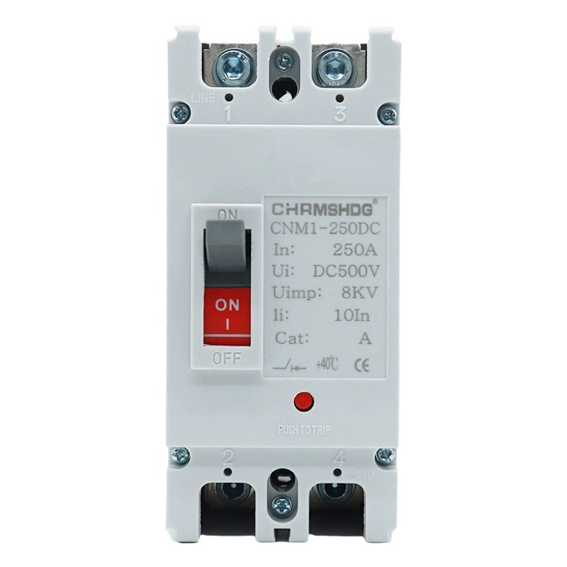 Автоматический выключатель постоянного тока для внешней торговли, фотоэлектрический, CNM1Z, пластиковый корпус, воздушный выключатель 150A 250A, главный DC MCCB.