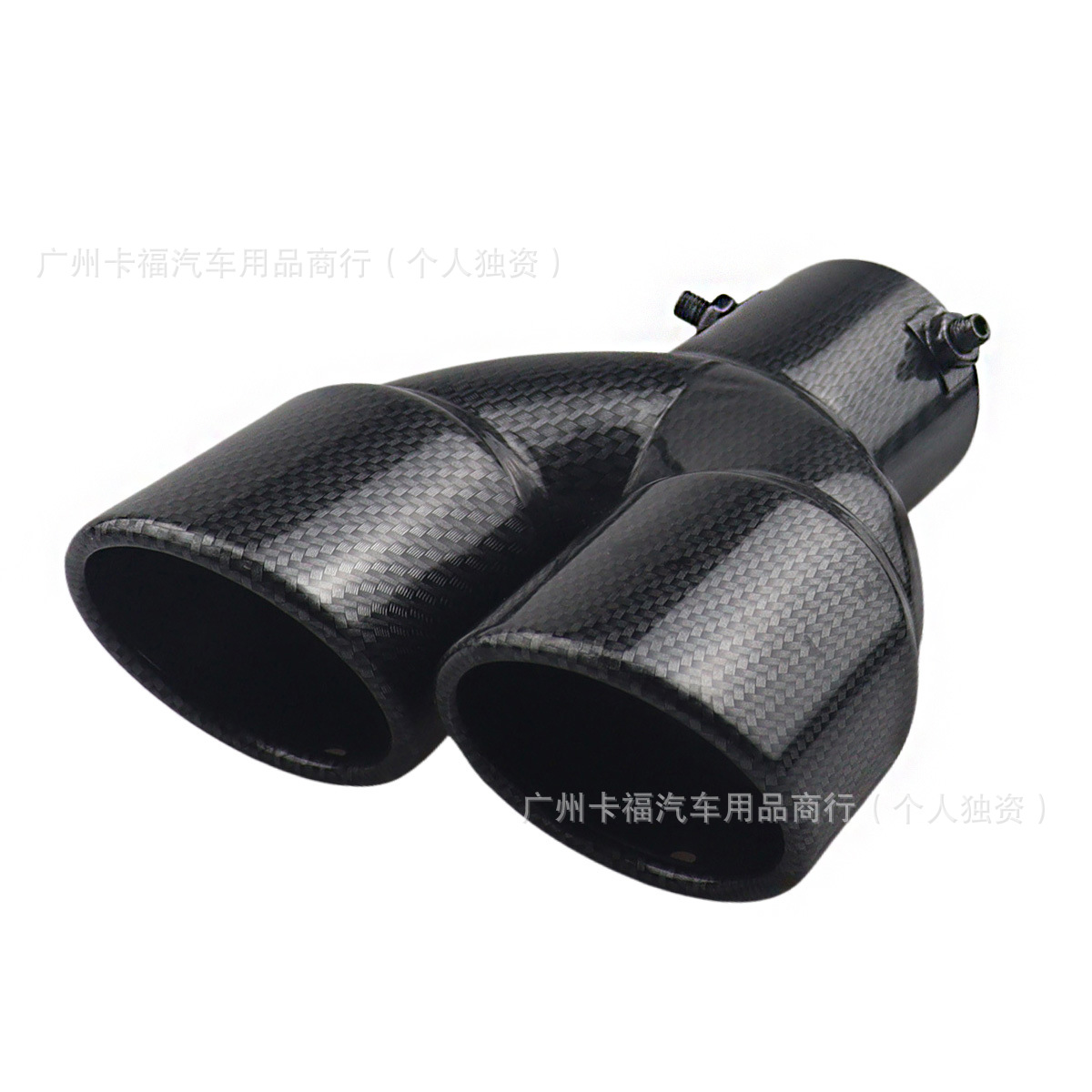 Universal Stainless Steel, Universal Exhaust pipe - straight-painted-black