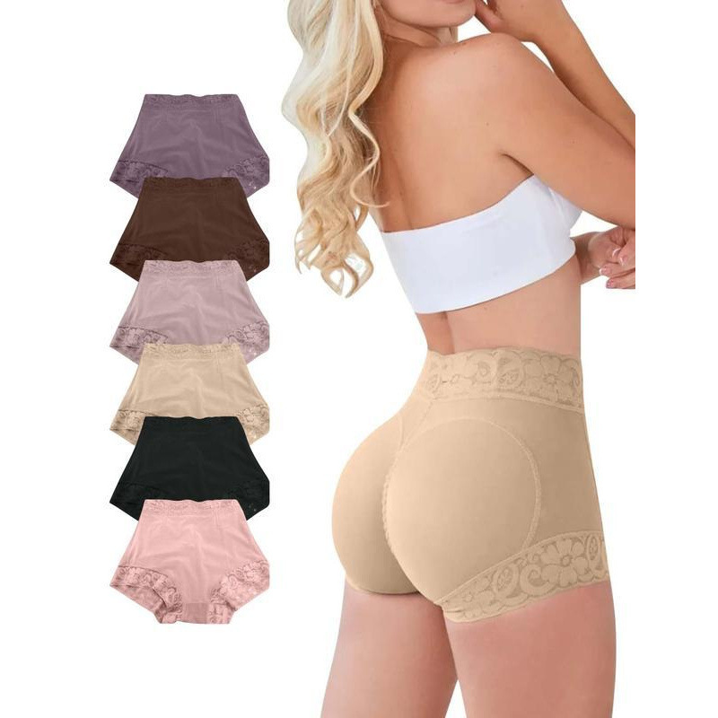 ⑥N 4682135 Dropshipping Aliexpress Cross-Border New Women's Briefs Women's Abdominal Control