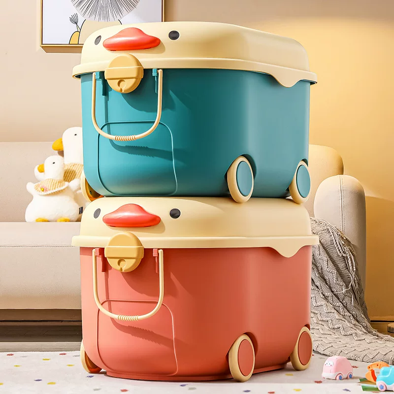 Qiaimiao Toy, storage box, children's storage system, pig