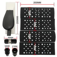 Export Trade Source Multi-Orifice Dust Removal Polishing Board 5-Piece Set Car Polishing Net Sand Hand Grinding Board Cleaning Polishing Tool 