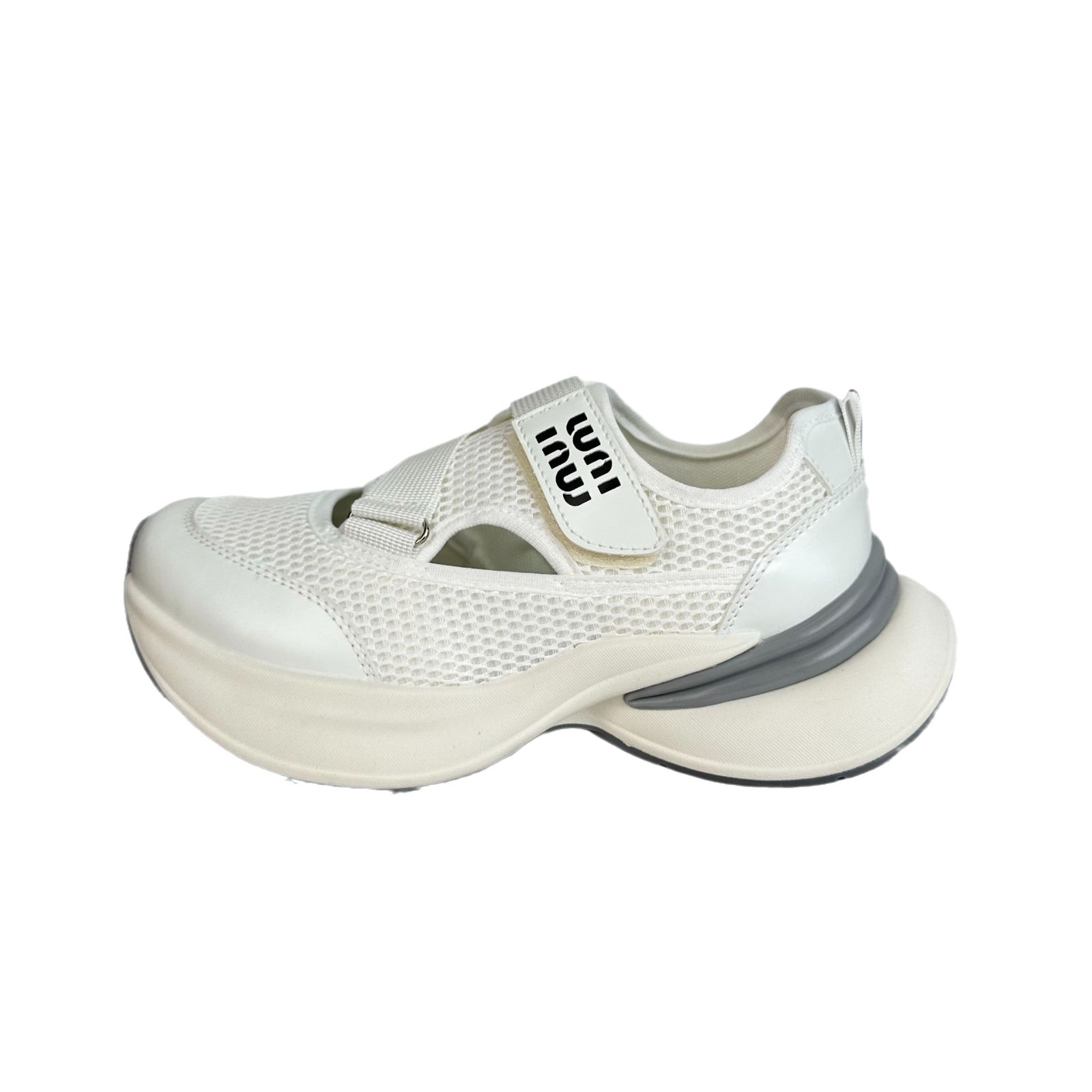Yuanbo 2024 verano, zapatos de malla transpirables, zapatos coreanos, zapatos blancos, zapatos blancos, zapatos