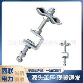 塔用热镀锌型引下线夹 ADSS光缆杆用紧固件图片 厂家直供 K