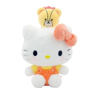 三丽鸥正版好朋友系列毛绒公仔玩偶库洛米HelloKitty凯蒂猫玩具女