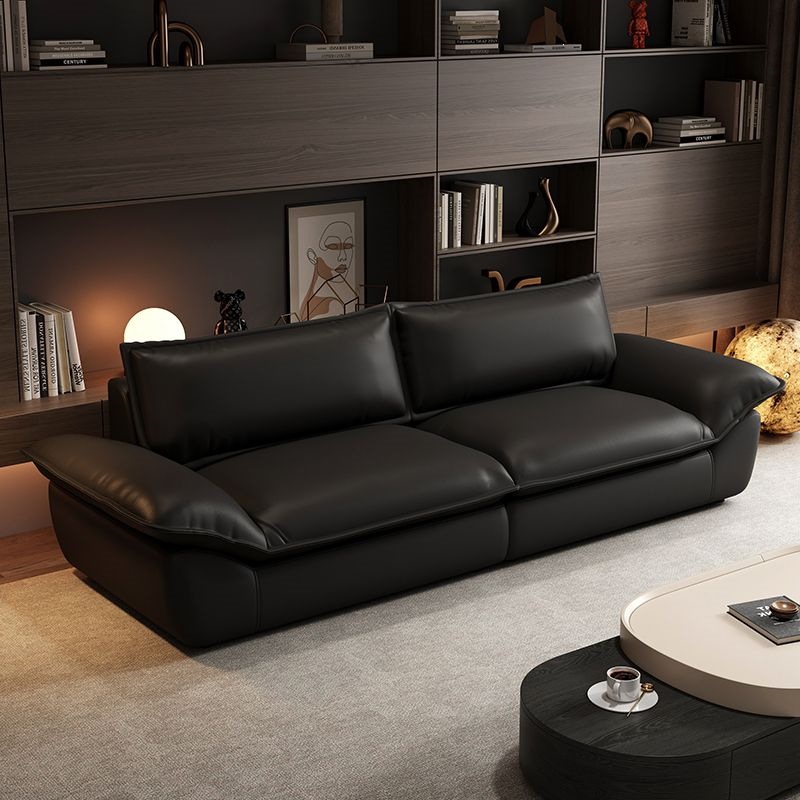 Simple modern sailing-style sofa for small living rooms, black office single/double/three-person rest area, reception and sales office sofa