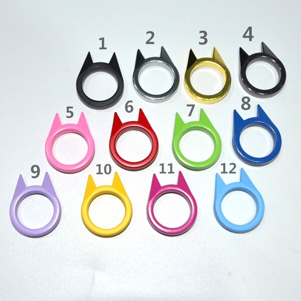 EDC anti -body cat ears broken window single finger finger men's…