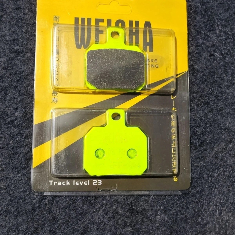 正品威煞绿水鬼小螃蟹鲍鱼刹车皮超大飞机音金属材质耐磨加厚通用|undefined