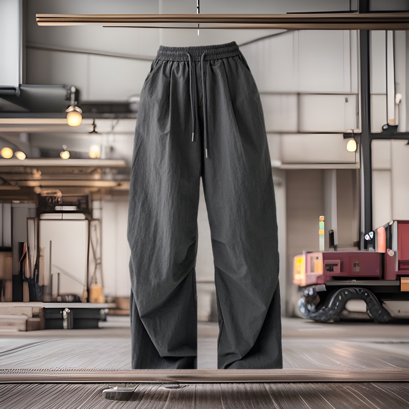 Hip-Hop Pink Quick-Dry Cargo Pants for Women, Summer Thin Dopamine Style Pants, Jazz Dance Sports Pants, Casual