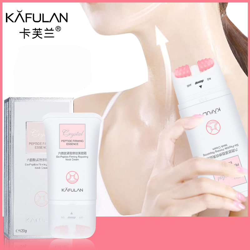 Kraft LAN Six peptides Wen Xiu Neck Essence v- Roller silica gel massage Nicotinamide Neck