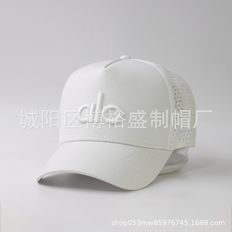 a1o新款瑜伽男女硬顶棒球帽鸭舌帽情侣款透气运动防晒遮阳帽|undefined