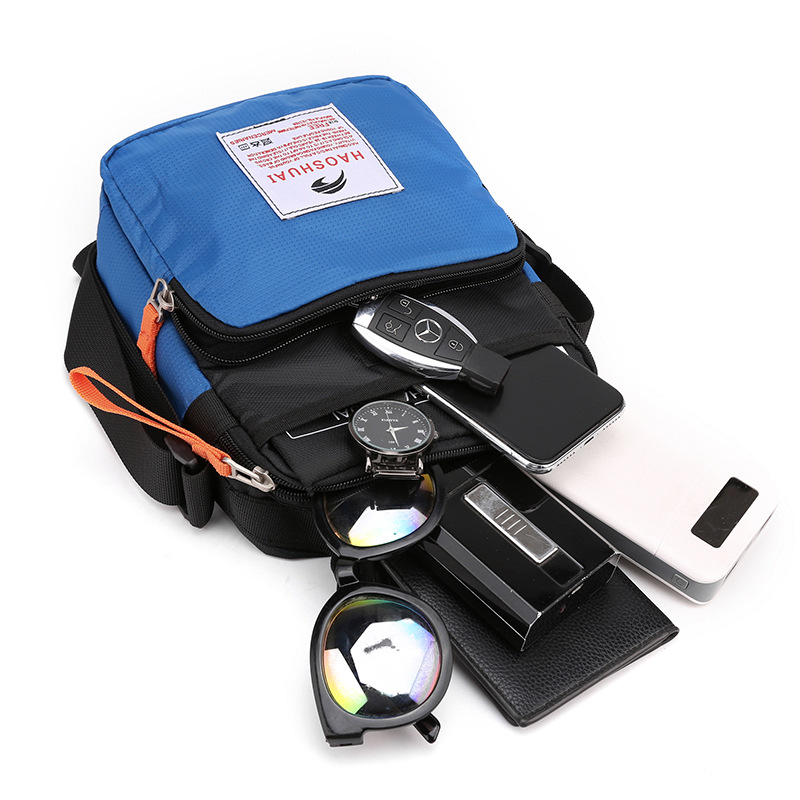 Transfronterizo nuevo hombre y mujer mensajero bolsa de hombro de ocio de moda bolsa de deporte al aire libre impermeable Satchel