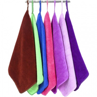 Towel Hanging type thickening water uptake multi-function Housework clean kitchen kindergarten towel