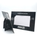 定制客户设计双面印刷灰板纸相框    站立卡纸背架相框纸板相架