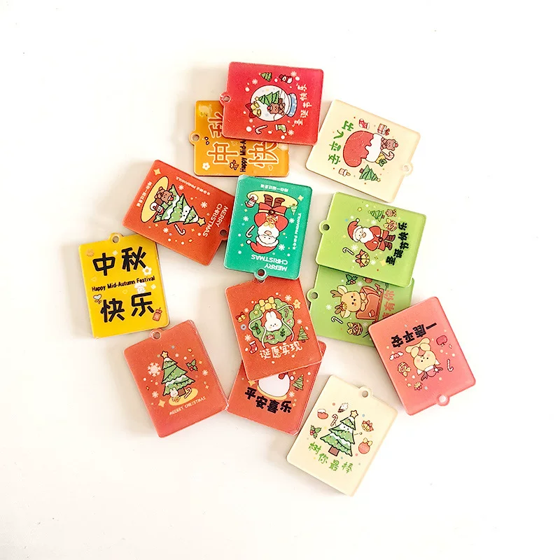 Double-sided protective amulet for keys, pendant, Birthday gift