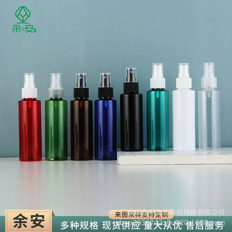 Флакон-спрей 100 мл с плоскими плечиками и полукольцевой крышкой для тоника, увлажняющий спрей, флакон для цветочной воды, 9