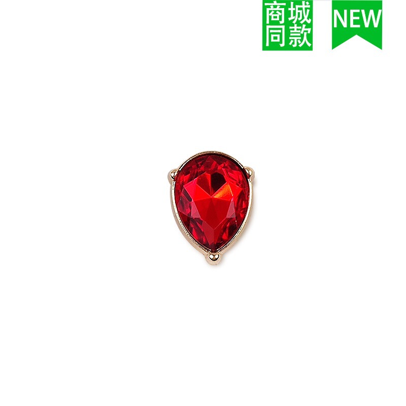 クロスボーダー卸売新しいクロックスアクセサリー靴バックル金属レターチェーン適応クロス靴花 DIY アクセサリー|undefined