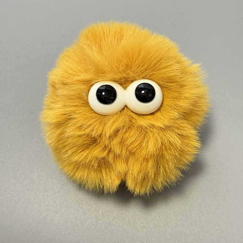 Auto Parts and Accessories – Diàndòngchē Decoration Doll Big - plush-big-eye-1-pc-ginger-yellow