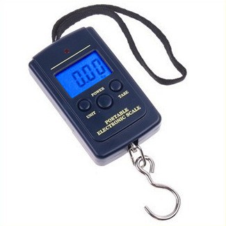 迷你 便携式电子 小方型 行李秤   40KG A01手提电子称