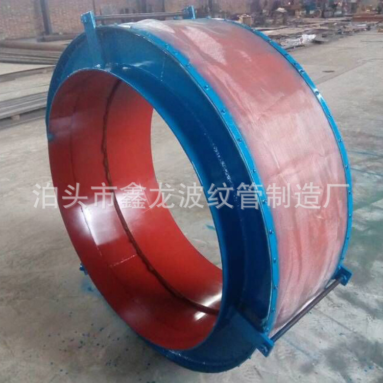 非金属复合蒙皮补偿器 法兰式圆形膨胀节 烟道非金属织物补偿器