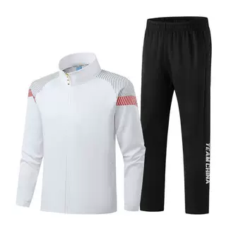 中国队运动服套装运动会班服领奖服跆拳武术教练训练团体服印字