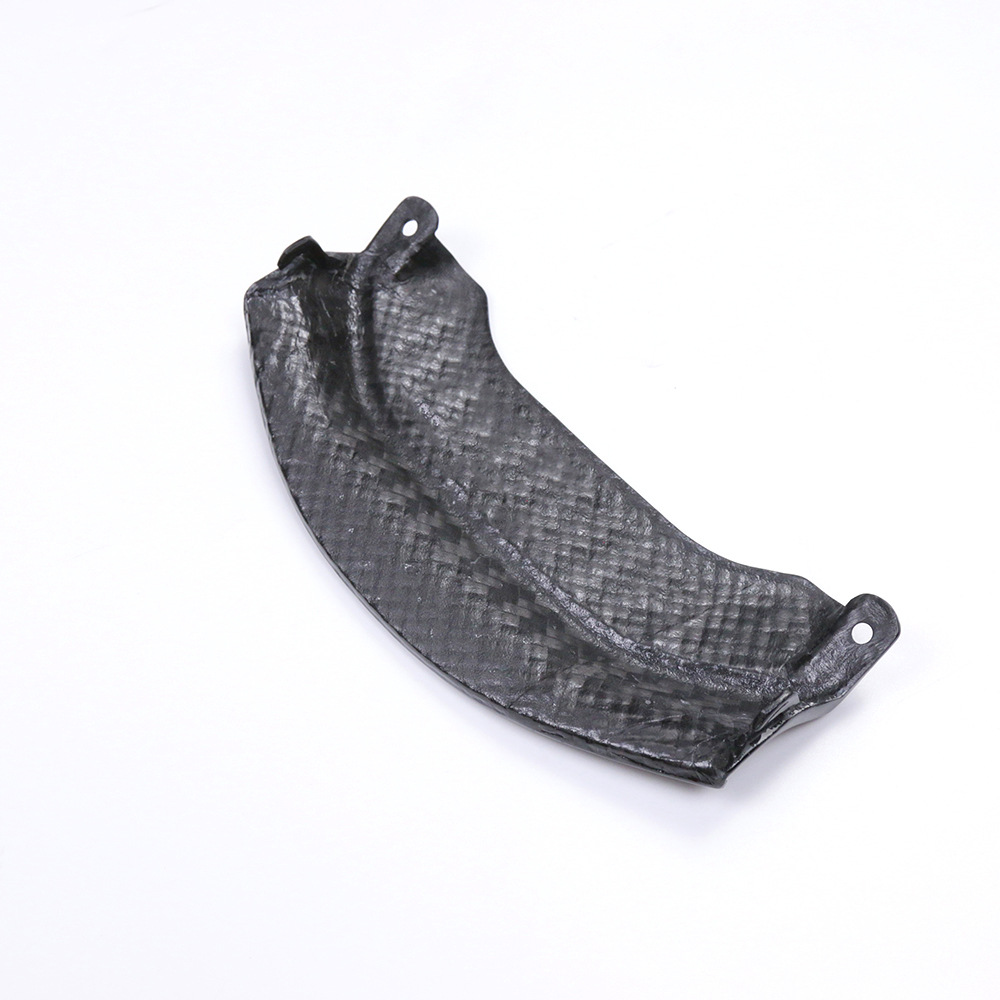 Suitable for CFMOTO spring wind 800NK rhinoceros + motorcycle modified carbon fiber shell rear seat cushion front decorative plate