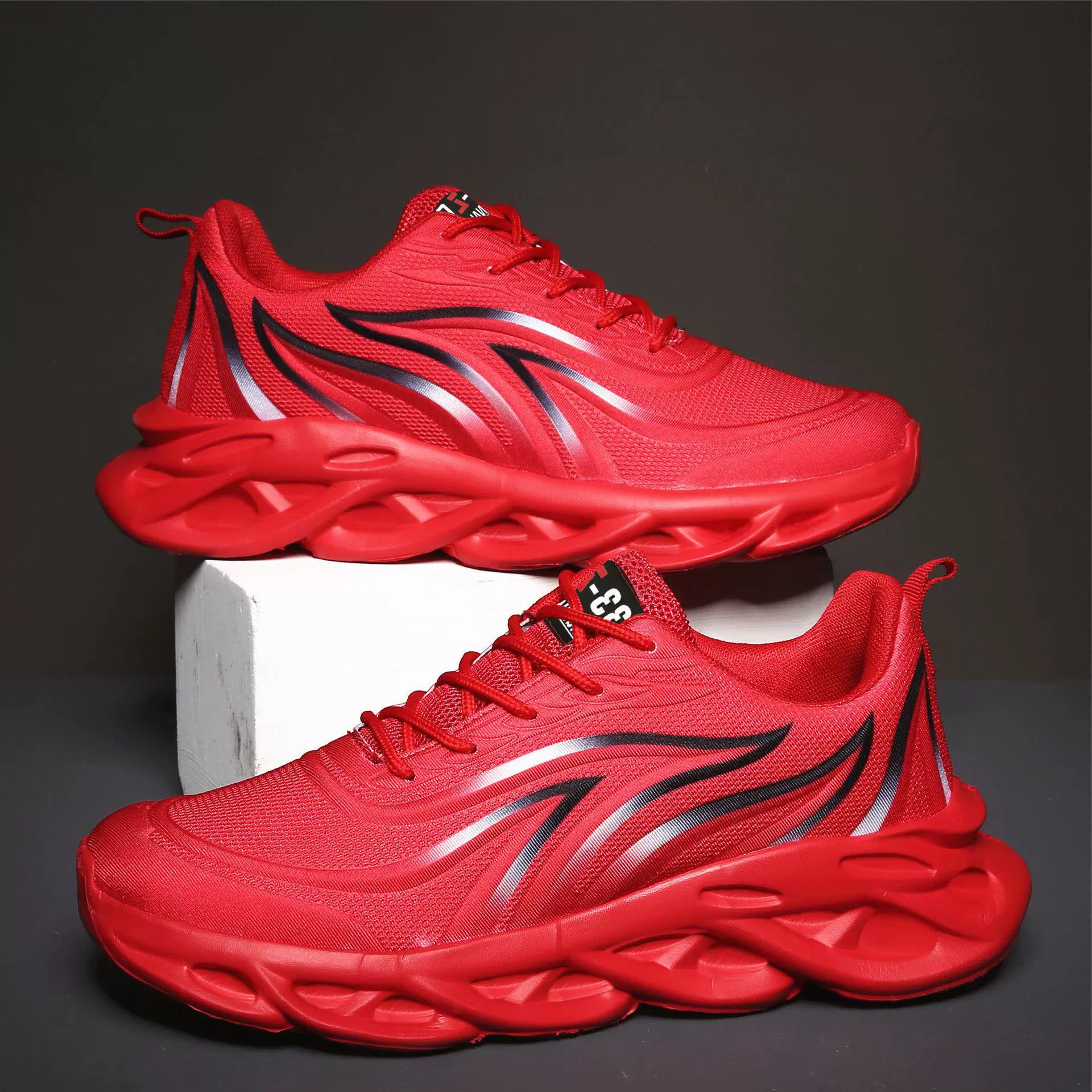 Breathable sports shoes for leisure, universal trend footwear, wholesale, for import, Korean style