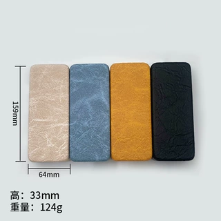 新款时尚眼镜盒防滑链近视镜老花镜眼镜盒子多色眼镜布多色眼镜盒