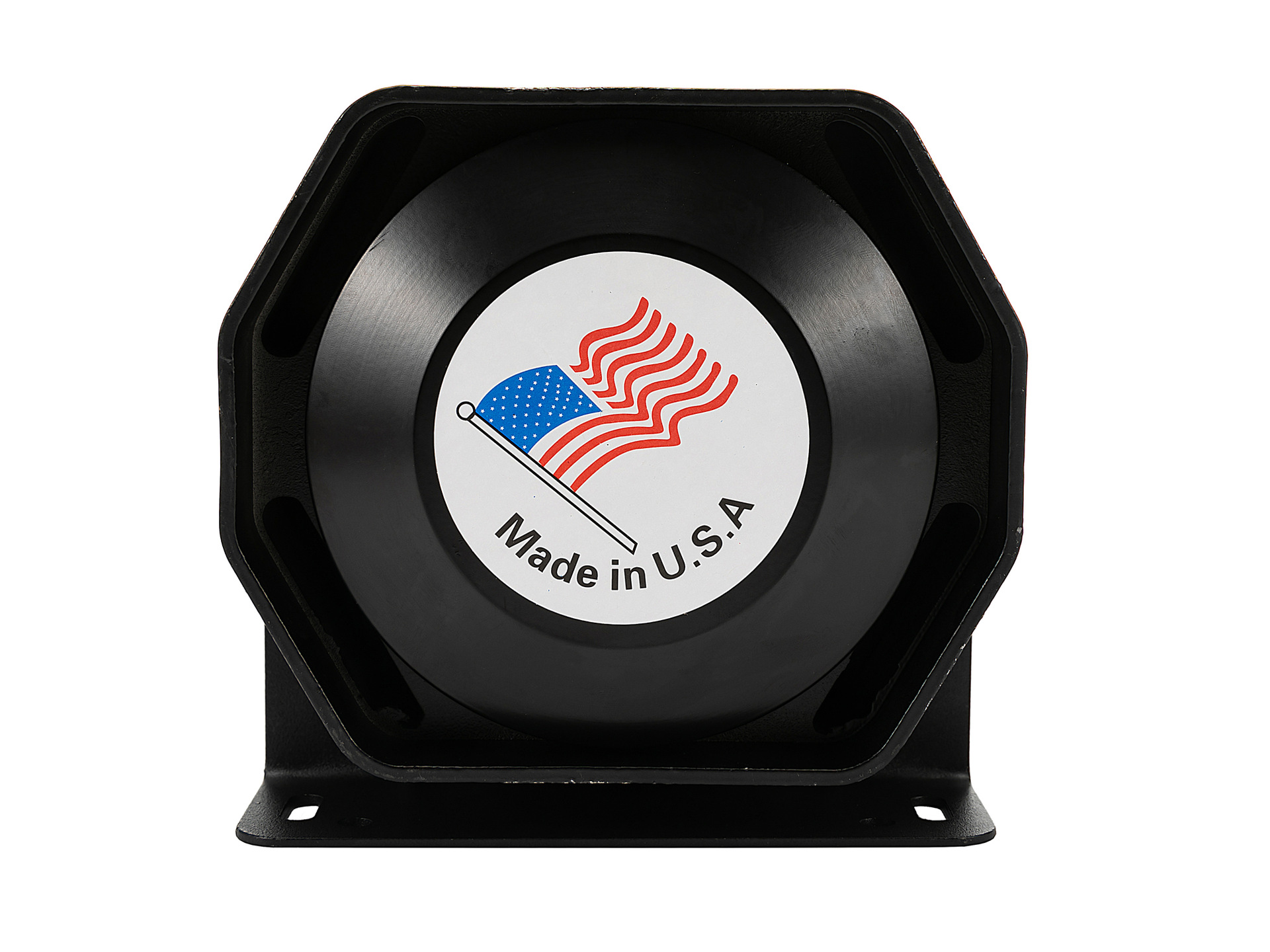 Cross-border 12V car alarm speaker 200W high-pitched loudspeaker siren speaker ultra-thin design octagonal speaker