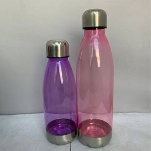 ��ʽ���Ͽɘ�ƿ��Ů�\��͸��asˮƿtritanˮ����400/650ml