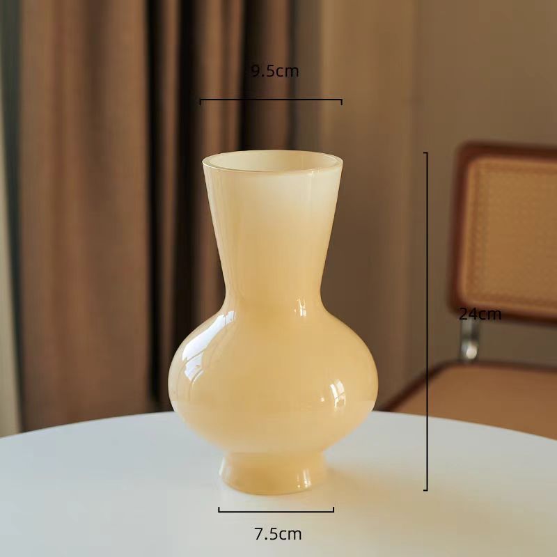 Talla pequeña de color blanco lechoso de brocado azul (1 * 24)