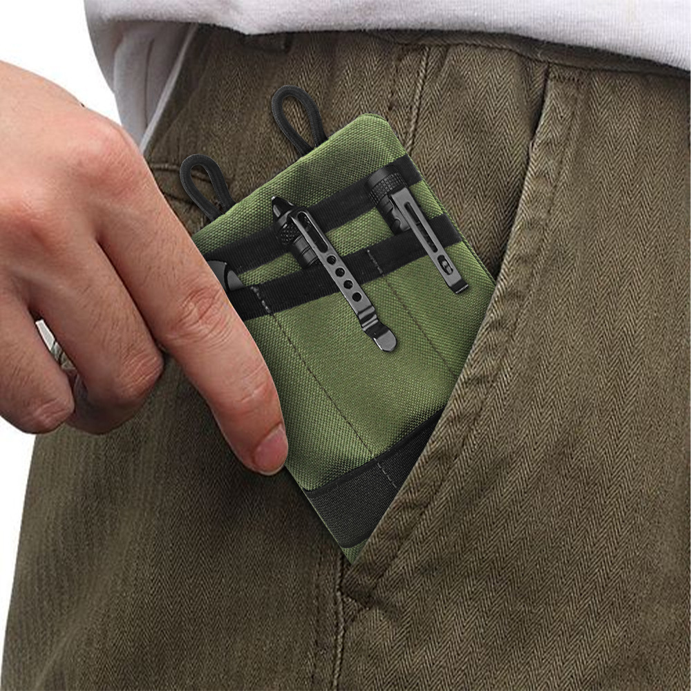 Amazon al aire libre herramientas móviles bolsas de cintura multifuncional deportivo llave EDC bolsas de cambio bolsas de auriculares impermeables