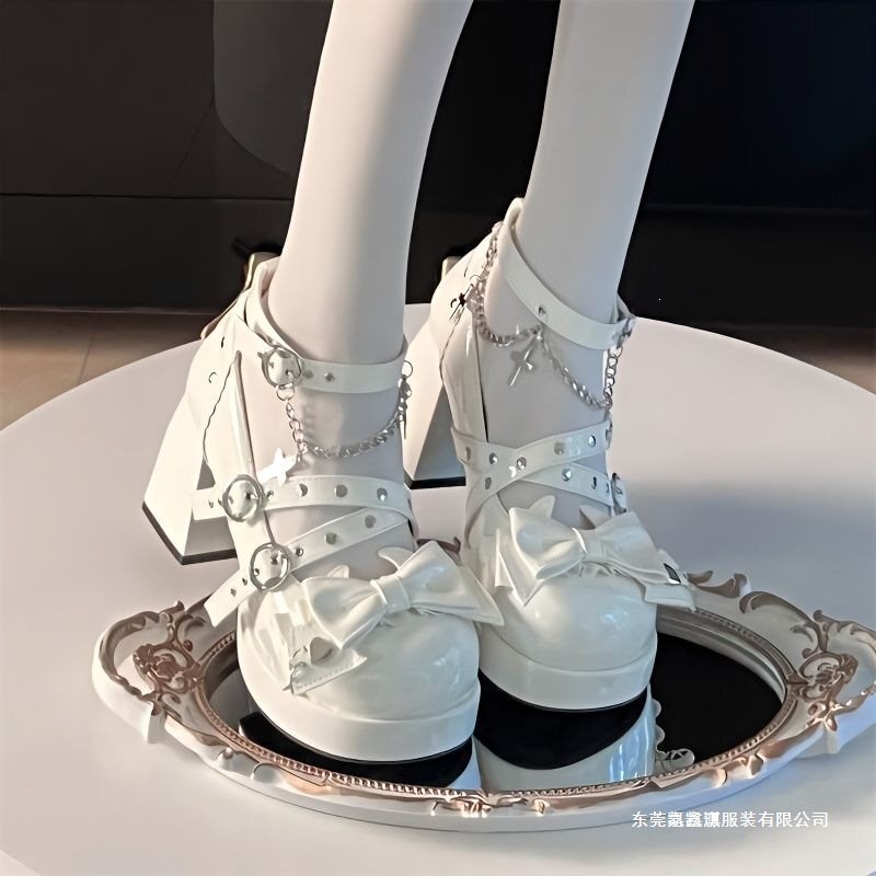 Y2K subculture gothic Lolita shoes, Lolita shoes, high heels, waterproof platform, sweet and cool hot girl style, pure and youthful