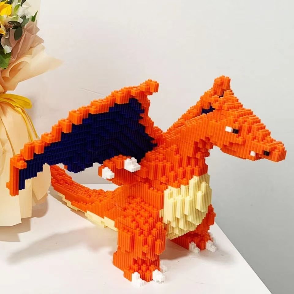 높은 난이도의 소형 입자 조립 건물 블록 어린이 교육 장난감 3 차원 직소 퍼즐 화재 호흡 용 머리카락 세대