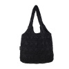 Underarm bag with down, down jacket, bag strap for leisure