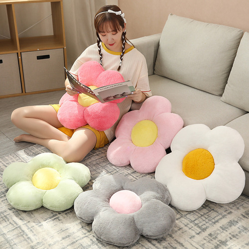 Adorable flower seat cushion sun petal pillow office back cushion student chair butt cushion bedroom floor tatami