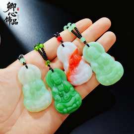 观音新款精品观音吊坠项链观世音挂件景区礼物观南海音吊坠守护吊