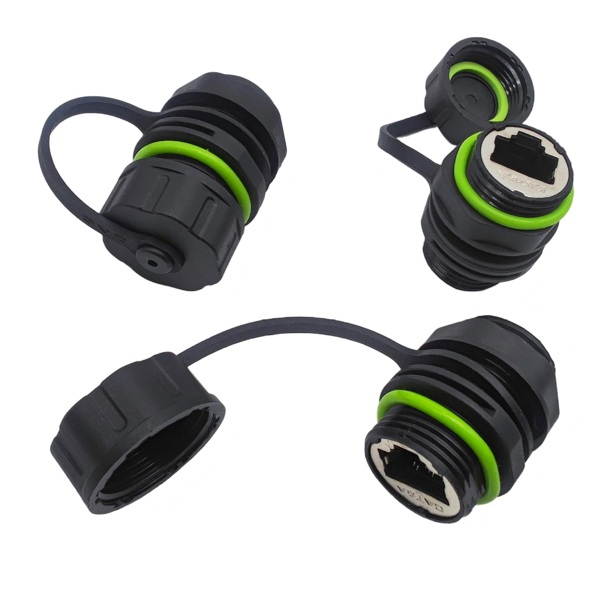 RJ45CAT6A���ղ�������M20���Ź�ҵͨ���������߲���+��ͷ+��ˮ��