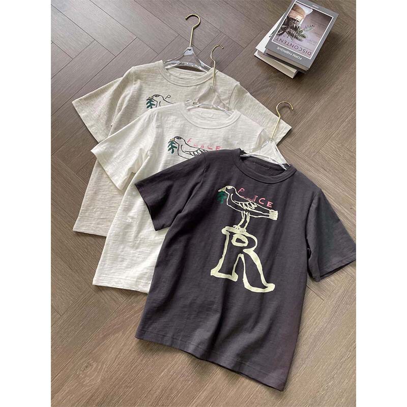 New Products Every Tuesday! Peace Dove T-Shirt~ Also Known as Artistic Artwork~ High-Quality Bamboo Cotton T-Shirt Visible to the Naked Eye